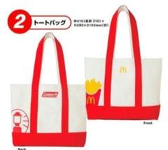 マクドナルド 2021年 福袋　Colemanコラボ　トートバッグのサムネイル