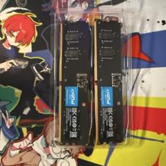 Crucial DDR4 16GB (2x8GB) メモリー