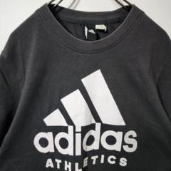 adidas　半袖　Tシャツ　サイズ実寸　ビッグロゴ　パフォーマンスロゴ　定番