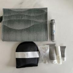 エティハド航空　ビジネスクラスアメニティ　アルマーニナイトウェア　ポーチ　新品 エティハド航空ビジネスクラスアメニティアルマーニナイトウェア