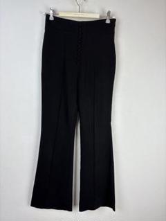 Mame Kurogouchi 美術館パンツ　カーキ　サイズ2 Mame Kurogouchi：Organic Cotton Twill High Waisted Cargo