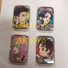 土日限定!!!人気キャラ まとめ売り!鬼滅の刃まる角缶バッジ3