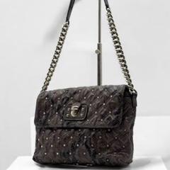 MARC JACOBS leather studded shoulder bag