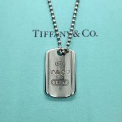 ティファニー　シルバー　ドッグタグ 本物保証】 新品同様 ティファニー TIFFANY & Co. ドッグタグ