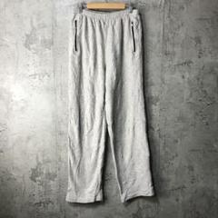 Y2064古着 パジャマパンツ グレー 無地 90s Y2K