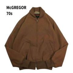 80’s マックレガー McGREGOR ウール90%ブルゾン メンズMサイズ 2d53ce630bec41c00791ad0424b172