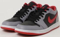 極美品 Nike Air Jordan Low グレー/レッド26.5cm 2025年最新】ジョーダン1赤グレーの人気アイテム - メルカリ