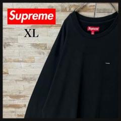 【即完売✨】シュプリーム スモールボックスロゴ 長袖ロンT 黒 L 大人気◎ シュプリーム ボックス ロゴ ロンT Supreme Box Logo L S Tee