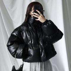 Stand Studio レザーパファー　ショートジャケット Stand Studio レザーパファーショートジャケット