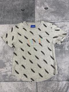 LAPSEN 羽根模様 Tシャツ グレー　120