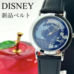 【新品ベルト】935 ディズニー ミッキー 希少 キラキラ レディース クォーツ