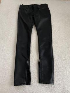 MNML ウルトラバギー PANELED レザー パンツ Black 送料込み mnml122.jpg