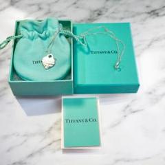 ティファニーノーツハートタグネックレスペンダント試着のみTIFFANY&Co.