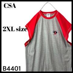 古着 MLB ロサンゼルスエンゼルス 刺繍入り ラグラン タンクトップ 2XL
