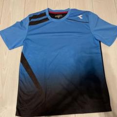 Diadora　テニスウェア　上下セット　新品　メンズ diadora メンズ 【ダイアドライ/DIA DRY】吸汗速乾 ゲームシャツ