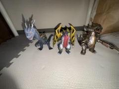 怪獣ソフビ4体セット 値下げしました