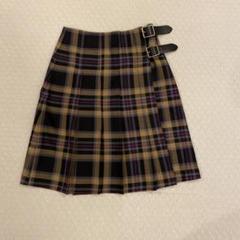 【美品】 O'NEIL OF DUBLIN チェック柄プリーツスカート US 6