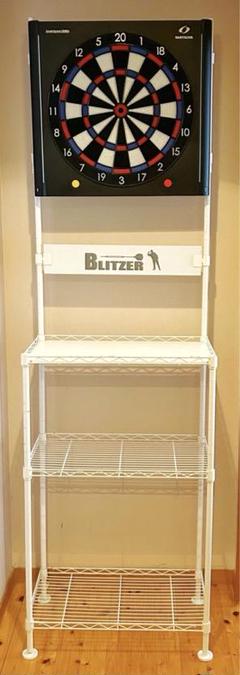 BLITZER ダーツラック スチール製 BLITZER ダーツラック スチール製