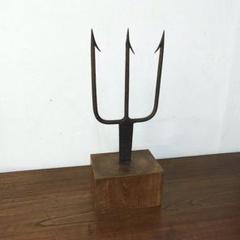 Iron Sculpture】アイアン 鉄 オブジェ 古民具 古道具 - メルカリ