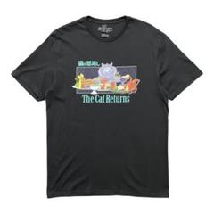 海外版 公式 オフィシャル スタジオジブリ 映画 猫の恩返し 猫王 Tシャツ
