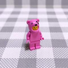 【新品】 LEGO　ミニフィグ　正規品　ピンク くま・ボーイのサムネイル