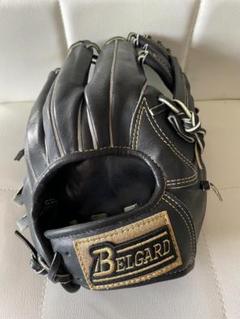 BELGARD (ベルガード) 硬式グローブ 約30㎝ ブラック ※武州和牛