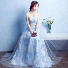 人気ウェディングドレス 結婚式 二次会ドレスMI025