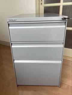 BISLEY LATERAL キャビネット スチール製 3段引き出し