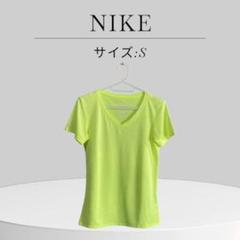美品 NIKE 蛍光イエロー Tシャツ ランニング トレーニング 運動
