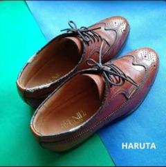 HARUTA ハルタ ウィングチップ ライトブラウン 24.5cm EEのサムネイル