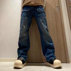 GAP オールドギャップ 00s W32 パッチポケット ペインターデニムパンツ