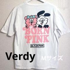 BLACKPINK BORNPINK VERDY BABYTシャツ　Mサイズ BLACKPINK × Verdy BORNPINK コラボTシャツ Lサイズ - メルカリ