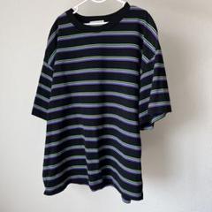 ペアマノン ストリート 150 半袖 Tシャツ ボーダー 黒