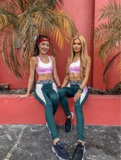 puma レギンス　ブラトップセット