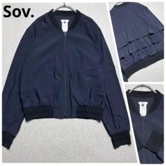 美品 近年 Sov ナイロンジャケット バックフリルショート