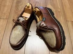 パラブーツ　ミカエル　レディース　ビンテージ　デカタグ　旧ロゴ　革靴　レザー　 Paraboot