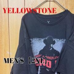 TS157【US輸入】YELLOWSTONE　Tシャツ【メンズ2XL】ブラックのサムネイル