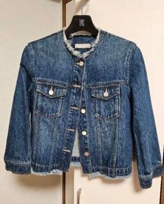 STEFANEL ノースリーブデニムジャケット