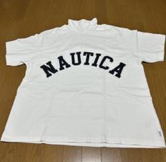 NAUTICA アーチロゴ ハーフジップ　Tシャツ