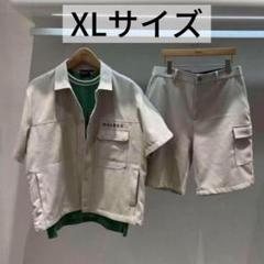 MALBON☆GOLF XLサイズ シャツとショートパンツセット