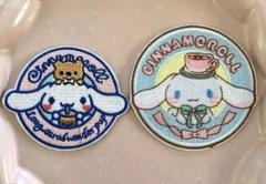 キャラクター　刺繍ワッペン　2枚セット