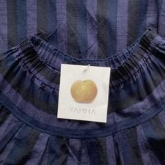 【未使用品】YAMMA産業 会津木綿タックスカート プラス10㎝丈 ❷