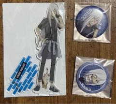 家庭教師ヒットマンREBORN スクアーロ　まねきねこ　アクスタ　缶バッジ