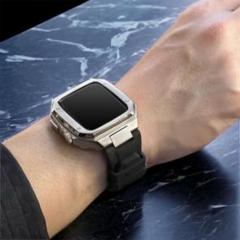 45mm シリコンバンド カスタム Applewatch　バンド