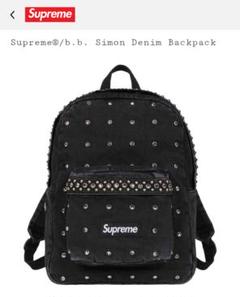 Supreme b.b. Simon Denim Backpack blackのサムネイル