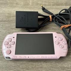 【ほぼ未使用】PSP-3000 ブロッサムピンク 箱付き SONY PSP 3000 本体 中古 付属品完備 ブロッサム・ピンク PSP