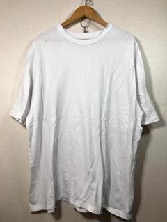 100581● NAUTICA 無地 刺繍 Tシャツ S ホワイト ノーティカ