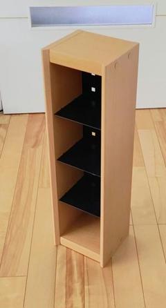 小型 おしゃれ カラーボックス　4段
