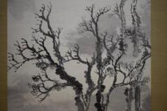 真作/松山/深渓群鳥図/桐共箱付/布袋屋掛軸HI-143 真作/松山/深渓群鳥図/桐共箱付/布袋屋掛軸HI-143 - メルカリ