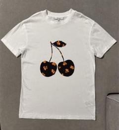 GANNI ガニー 半袖Tシャツ チェリー フラワー - メルカリ